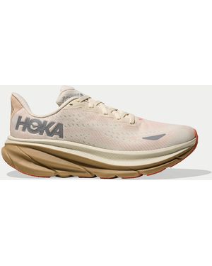 Hoka One One Women's Clifton 9 Gore-tex Running Shoes - White