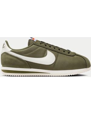 Nike Women's Cortez Textile Shoes - Green