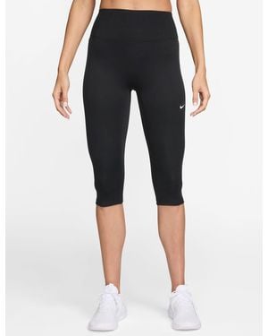 Nike Women's One High Waisted Capri leggings - Black