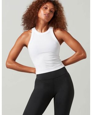 Lilybod Women's Harmony Ribbed Tank - White