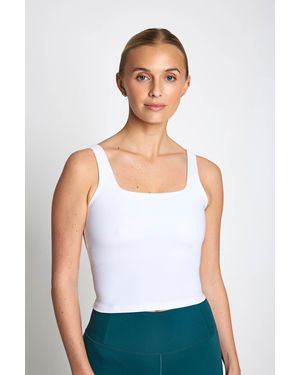 GIRLFRIEND COLLECTIVE Women's Tommy Tank - White