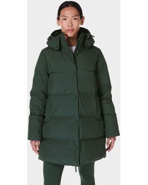 Sweaty Betty Nimbus Mid Puffer - Green