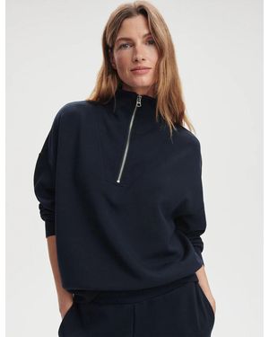 Varley Women's Hawley Half Zip Sweat - Blue