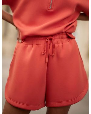 Varley Women's Coulter High Waisted Short 3.5" - Red