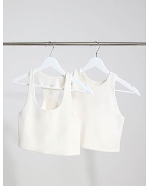 GIRLFRIEND COLLECTIVE Women's The Girlfriend Sports Bra Starter Set - White