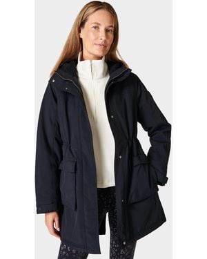 Sweaty Betty Women's Winter Stride Waterproof Parka - Blue