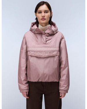 Napapijri Women's Rainforest Optique Anorak Jacket - Pink