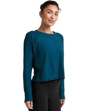 Beyond Yoga Women's Featherweight Daydreamer Pullover - Blue
