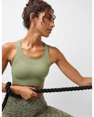 Sweaty Betty Women's Stamina Seamless Sports Bra - Green
