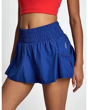 Fp Movement Women's Get Your Flirt On Shorts - Blue