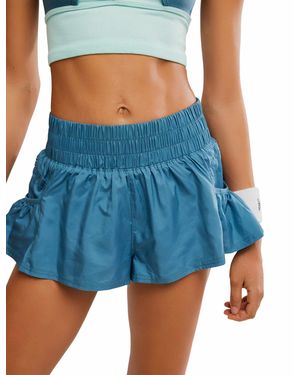 Fp Movement Women's Get Your Flirt On Shorts - Blue
