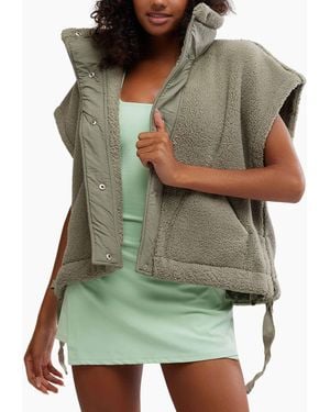 Fp Movement Women's Scout It Out Fleece Vest - Green