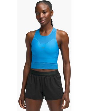 Hoka One One Women's Race Day Sports Bra - Blue