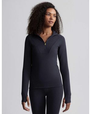 Varley Women's Always Warm Half-zip Base Layer Top - Blue