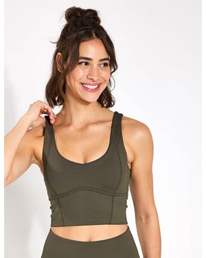 Lilybod Women's Ava Long Sports Bra - Green