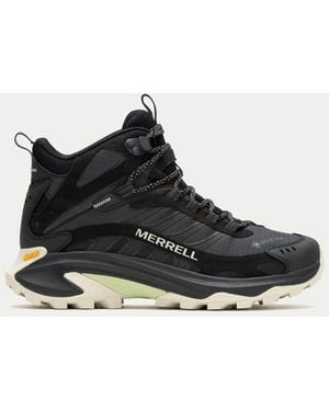 Merrell Women's Moab Speed 2 Mid Gore-tex Hiking Shoes - Black