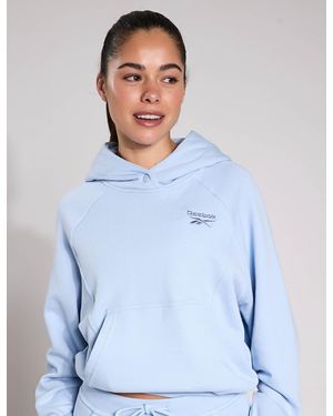 Reebok Women's Icon Elements Hoodie - Blue