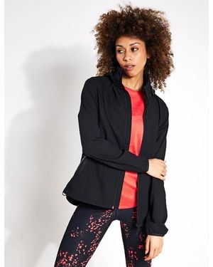 GOODMOVE Women's Stormwear Packable Running Jacket - Black