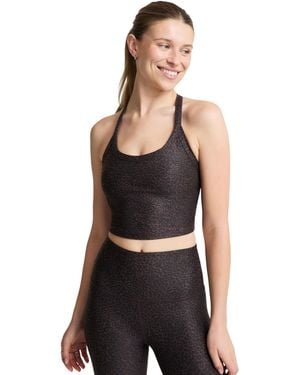 Beyond Yoga Women's Softmark On The Up Cropped Tank - Black