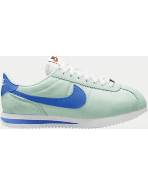 Nike Women's Cortez Textile Shoes - Blue