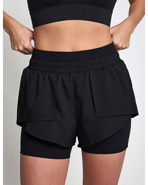 GIRLFRIEND COLLECTIVE Women's Fallon Trail Shorts - Black