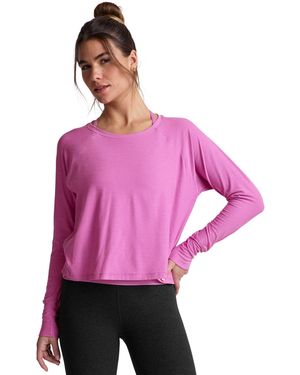 Beyond Yoga Women's Featherweight Daydreamer Pullover - Purple