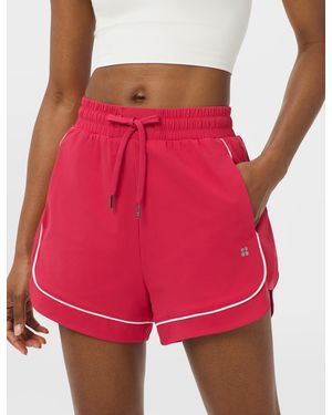 Sweaty Betty Women's Explorer Track Piped Shorts - Red