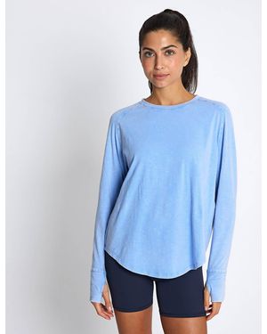 Lilybod Women's Clare Vintage Washed Slub - Blue