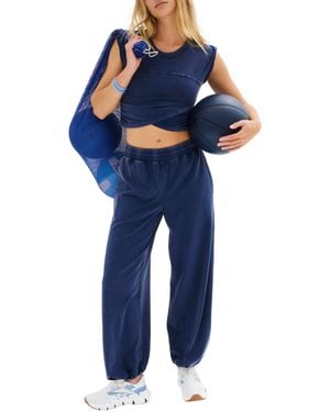 Fp Movement Women's Hot Shot Crossover Set - Blue