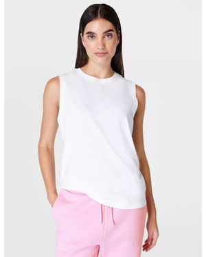 Sweaty Betty Women's Essential Sleeveless Vest - White