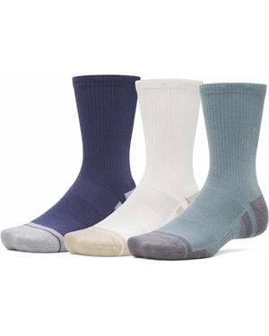 Under Armour Women's Performance Tech 3-pack Crew Socks - Blue