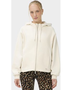 Sweaty Betty Women's Premium Brushed Zip Through - Natural