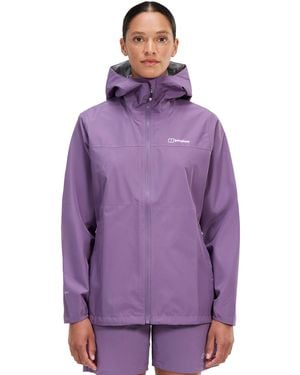 Berghaus Women's Deluge Pro 3.0 Waterproof Jacket - Purple