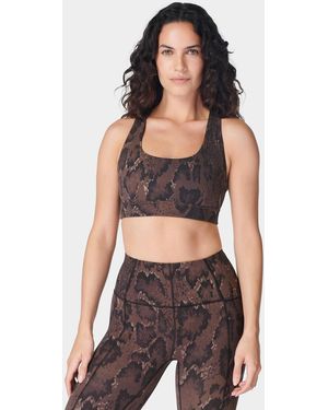 Sweaty Betty Women's Super Soft Reversible Sports Bra - Brown