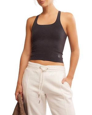Fp Movement Women's Go To Smooth Square Neck Cami - Blue