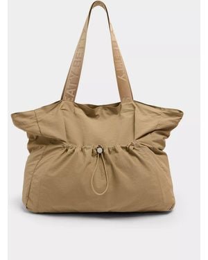 Sweaty Betty Women's Nylon Ruched Tote Bag - Natural