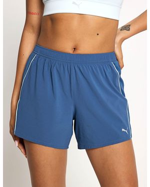 PUMA Women's Velocity 5" Running Shorts - Blue
