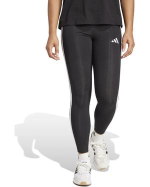 adidas Women's Essentials 3-stripes Cotton leggings - Black