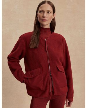 Varley Women's Marina Collarless Fleece - Red