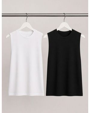 Sweaty Betty Women's The Essential Sleeveless Vest Starter Set - Black