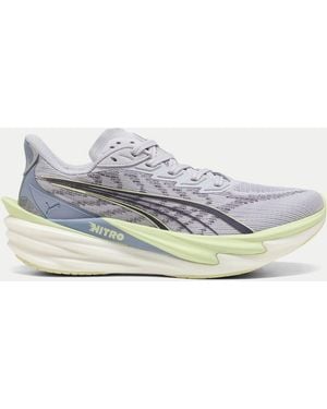 PUMA Women's Deviate Nitro 4 Running Shoes - Grey