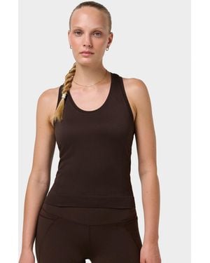 Sweaty Betty Women's Athlete Crop Seamless Workout Vest - Black