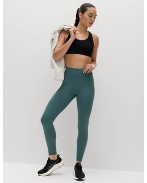 GOODMOVE Women's Go Train High Waisted Gym leggings - Blue