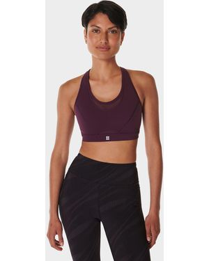 Sweaty Betty Women's Power Icon Running Sports Bra - Red