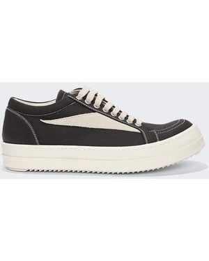 Rick Owens Women Vintage Sneaks - Black