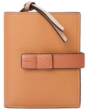 Loewe Compact Zip Wallet - Orange