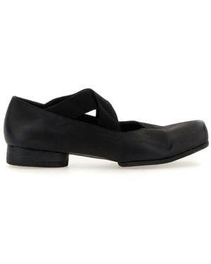 Uma Wang Leather Ballerina - White