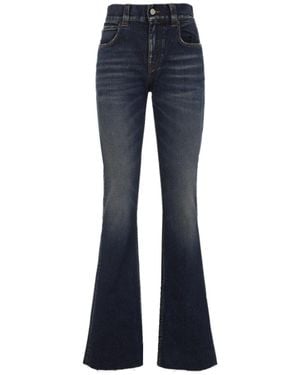 Balenciaga Slim Fit Bootcut Jeans - Blue