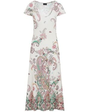 Etro Knit Midi Dress - White