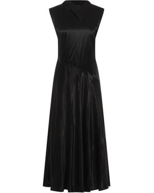 ワンピース JIL SANDER Black Satin Dress Jil Sander Black Satin Dress - Ellie Belle